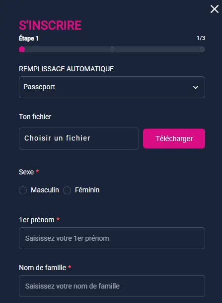 Se connecter à VBET